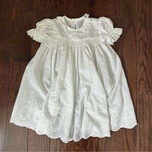 Elegant White Kids Dress
